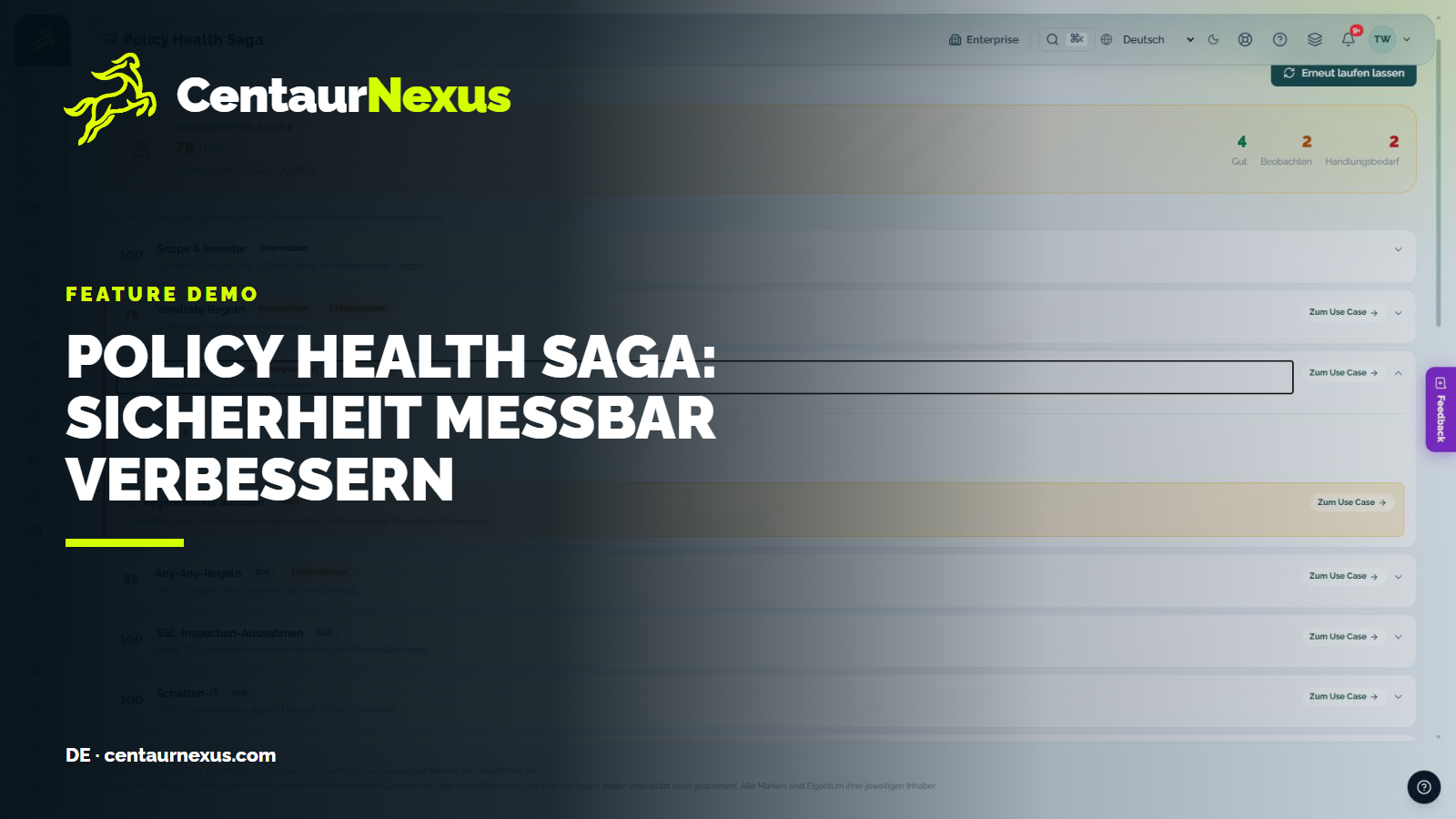 Zscaler-Policy-Probleme priorisieren