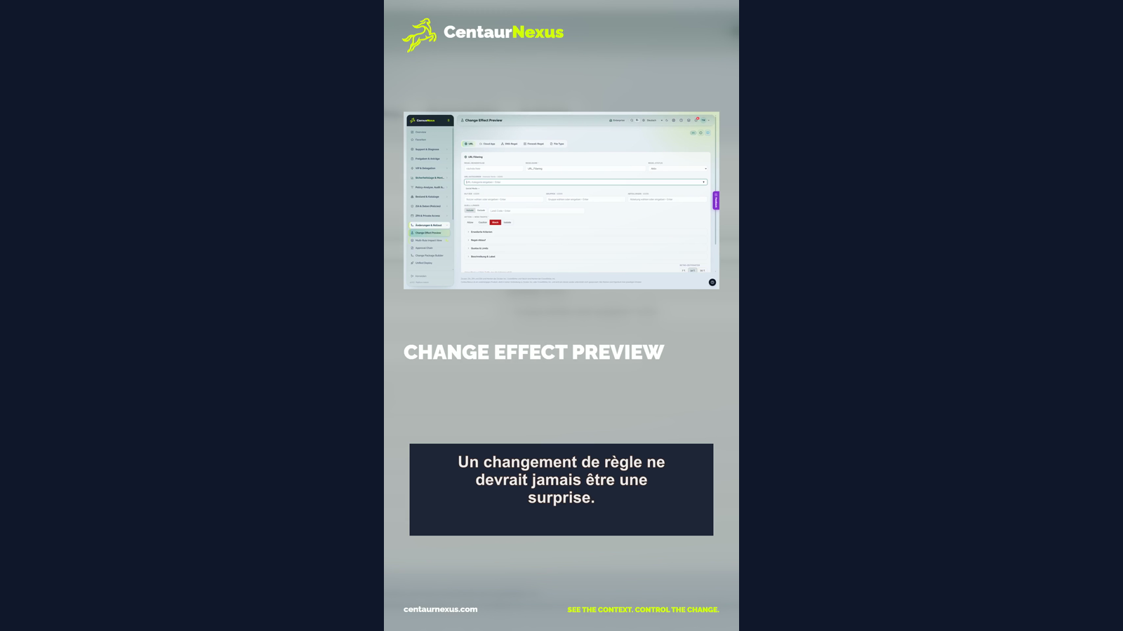 Tester les changements de règles Zscaler avant déploiement